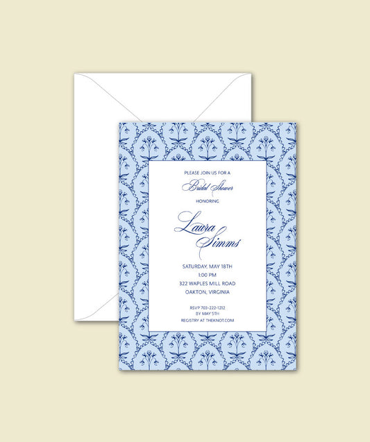 Wedding Rehearsal Luncheon Invitation – Paper & Gifts By Adele