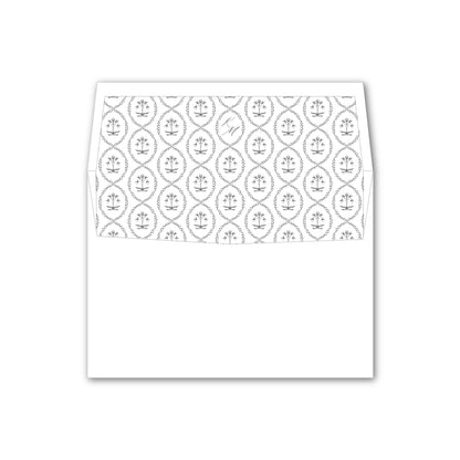 Flat Notecard    |     Scallop Pattern (more colors available)