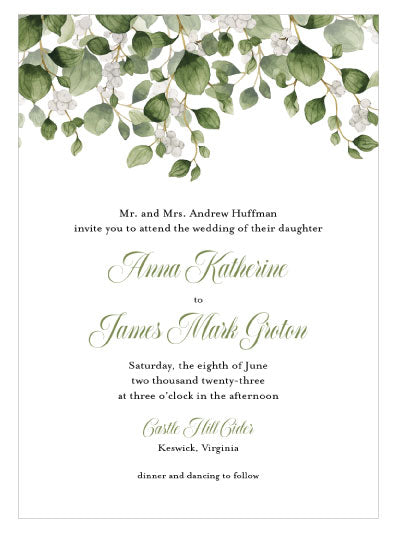 Wedding Invitation    |    Anna